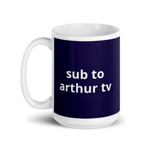 Sub to ArthurTV Mug (2 colours)