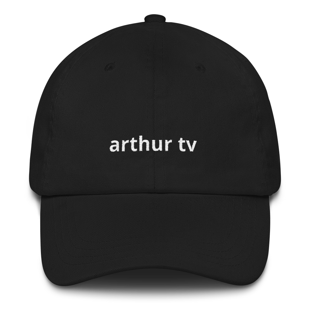 Cap with 'arthur tv' Embroidery (8 colours)