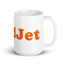 Load image into Gallery viewer, Mug with &#39;hardJet&#39; Print (White)