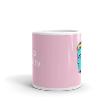 Load image into Gallery viewer, Mug with Logo &amp; &#39;sub to arthur&#39; Print (pink)