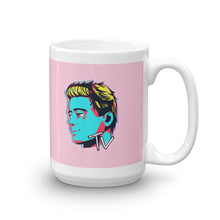 Load image into Gallery viewer, Mug with Logo &amp; &#39;sub to arthur&#39; Print (pink)