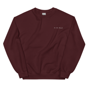 Jumper with Japanese 'Arthur TV' Embroidery (10 colours)